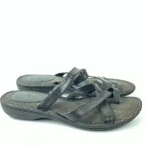 Boc born concept sandals 6 36.5 M/W black leather